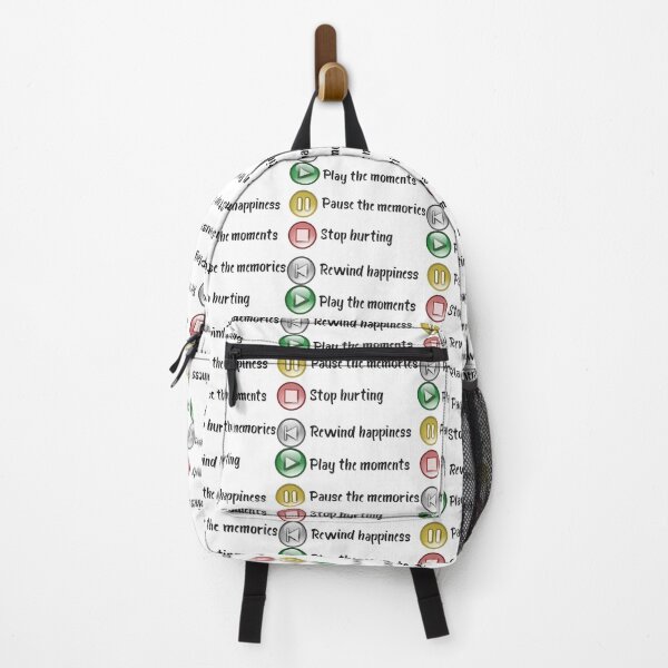 Item preview, Play The Moments, Pause The Memories, Stop Hurting, Rewind Happiness designed and sold by 4AllTimes.