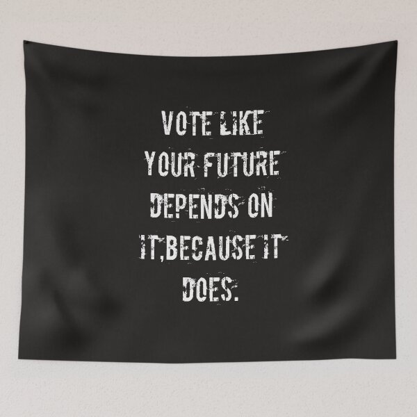 Item preview, Vote like your future depends on it,because it does shirt designed and sold by Kabouch.