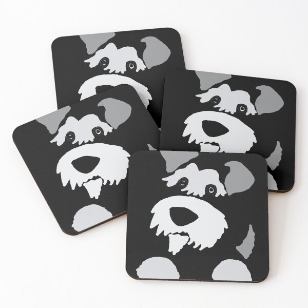Item preview, Funny Schnauzer Dog Art Abstract designed and sold by Nature's Fancy.