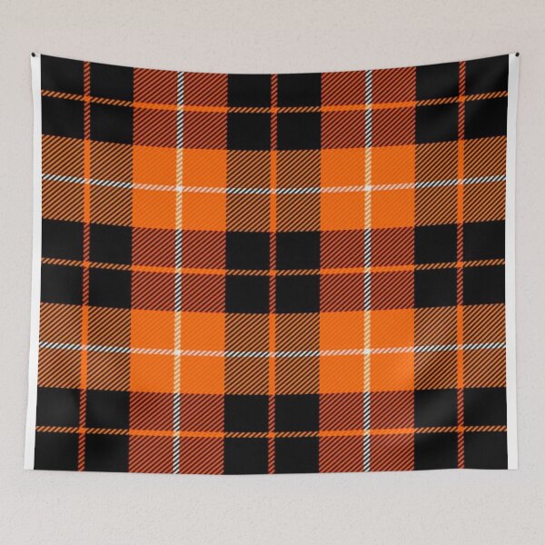 Artikelvorschau, Black & Orange Check Print entworfen und verkauft von sagar96.