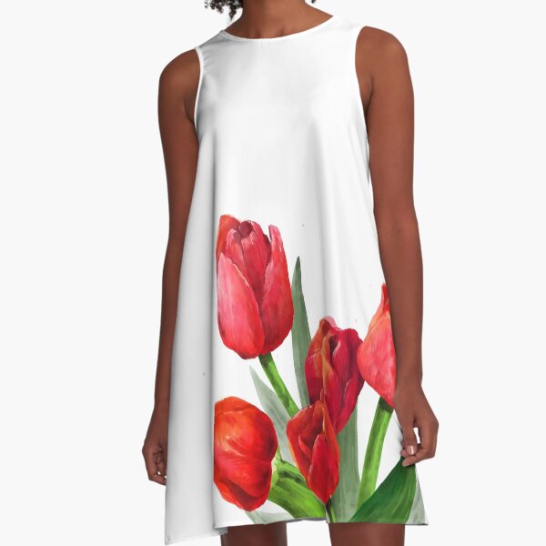 Item preview, Red tulip designed and sold by Justinashop.