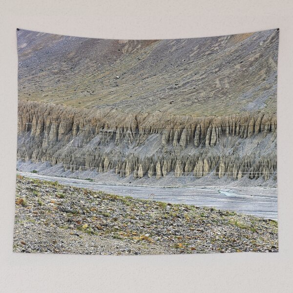 Item preview, Himalayan River Banks Rock Formation Erosion, Himalaya designed and sold by worldways.