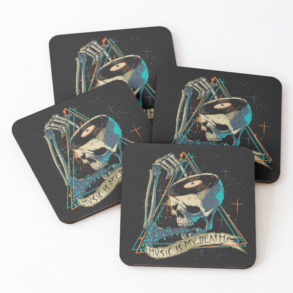 Item preview, Music Is My Death designed and sold by Getsousa.