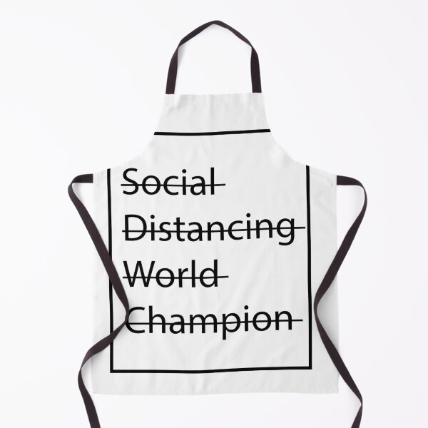 Item preview, Social Distancing World Champion designed and sold by idriss benjelloun.