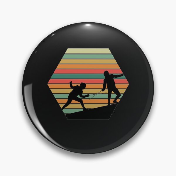 Item preview, Fencing retro gift designed and sold by eiwo87.