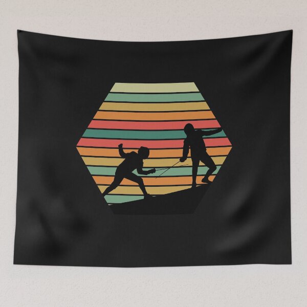 Item preview, Fencing retro gift designed and sold by eiwo87.