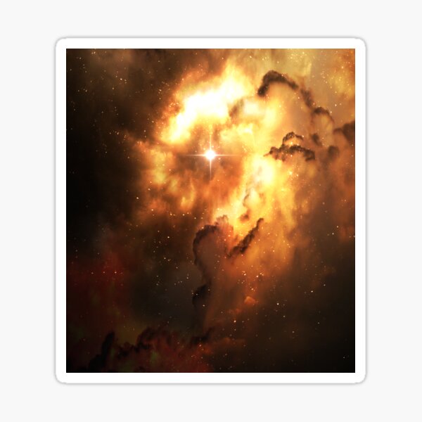 Super Nova - peinture originale Sticker