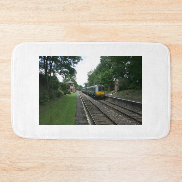 Item preview, Diesel rail car Crowcombe Heathfield station, West Somerset Railway, Somerset, designed and sold by photoslot.