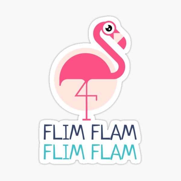 flim flam flamingo svg