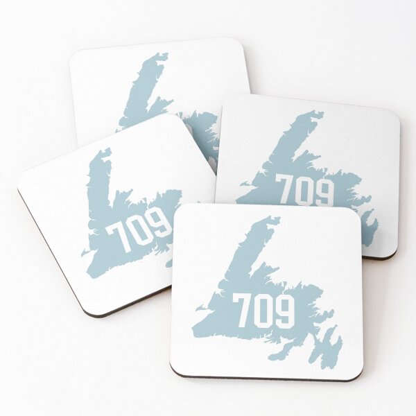 Item preview, 709 Area Code || Newfoundland and Labrador || Gifts || Souvenirs designed and sold by SaltWaterOre.