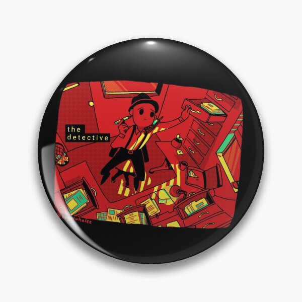 Item preview, The detective in his office designed and sold by bagelwhalee.