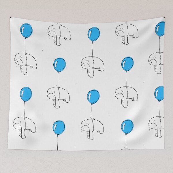 Item preview, Bye Blue Balloon designed and sold by agustain.