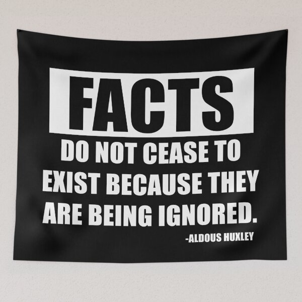 Item preview, Facts -ALDOUS HUXLEY designed and sold by ArtOfRebellion.