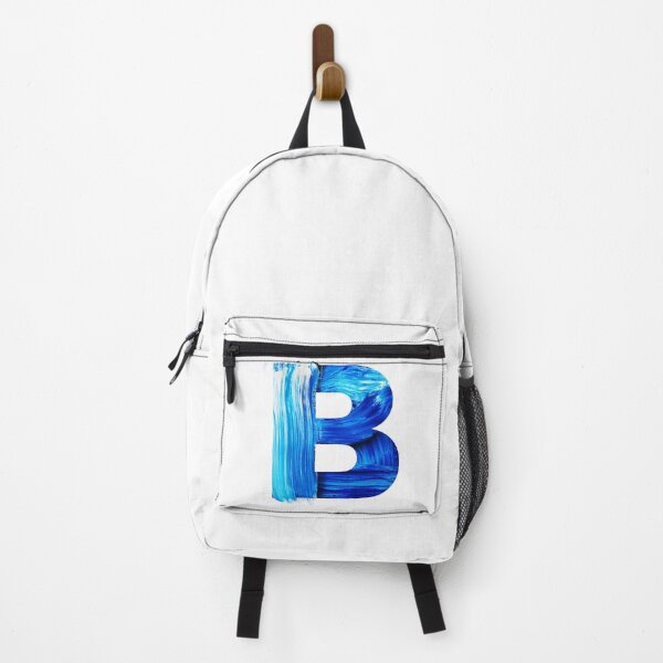 Item preview, Blue watercolor painted letter B designed and sold by Artsy Corner.