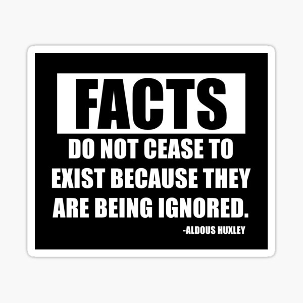 Item preview, Facts -ALDOUS HUXLEY designed and sold by ArtOfRebellion.
