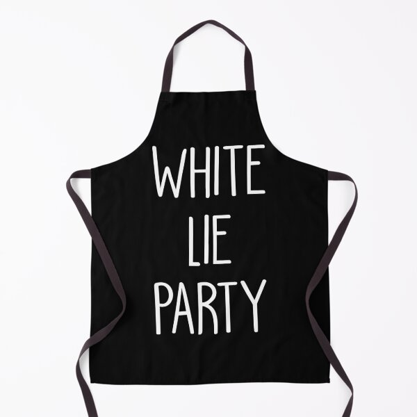 Item preview, White lie party designed and sold by mographicdesign.