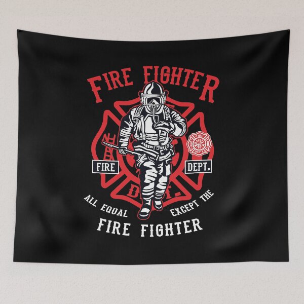 Item preview, fire fighter - Awesome firefighter Gift designed and sold by Teenation9.