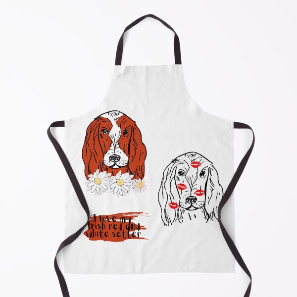 Item preview, Irish red and white setter designed and sold by NinaBetterNot.