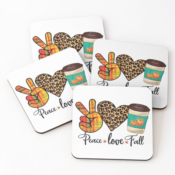 Item preview, Peace Love Fall designed and sold by 3bythelake.