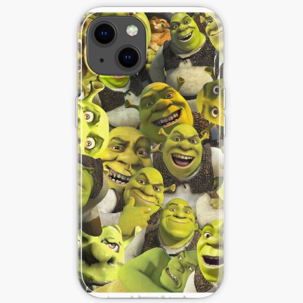 Shrek Collage  iPhone Soft Case