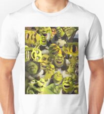 Shrek Collage Unisex T-Shirt