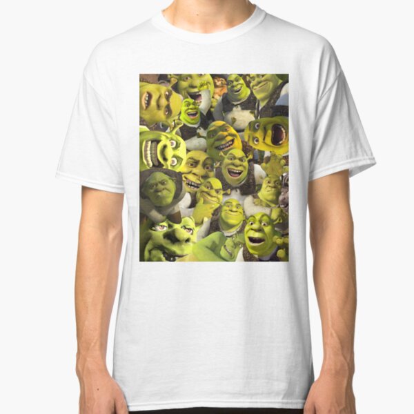 Shrek Collage Classic T-Shirt