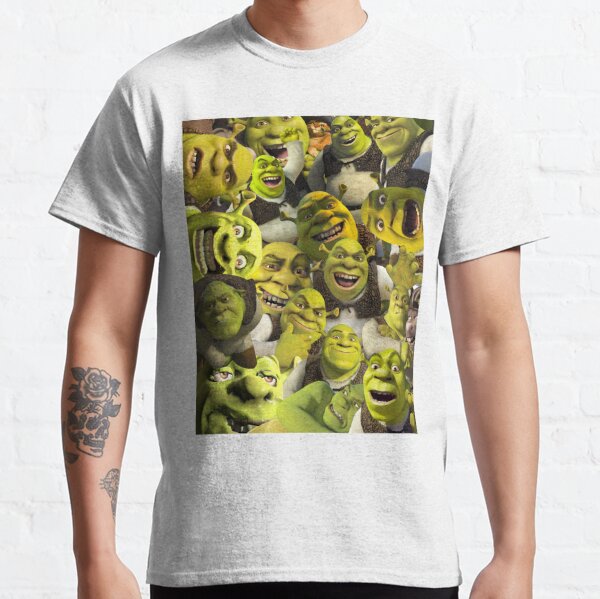 Shrek Collage  Classic T-Shirt