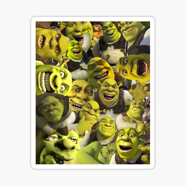 Item preview, Shrek Collage  designed and sold by Lucy Lier.