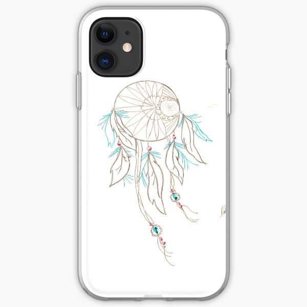 Dreamcatcher dancing in the wind Coque souple iPhone