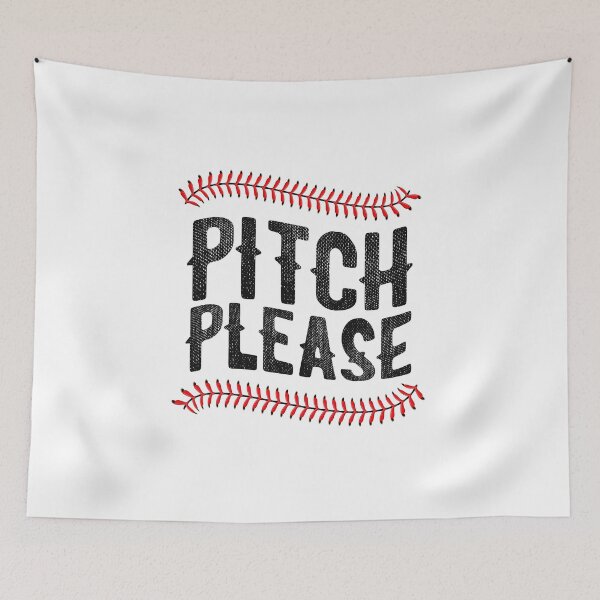Item preview, Pitch Please Funny Baseball Softball Season designed and sold by artworkbyrihen.