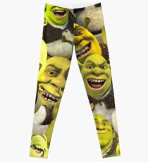 Shrek Collage Leggings