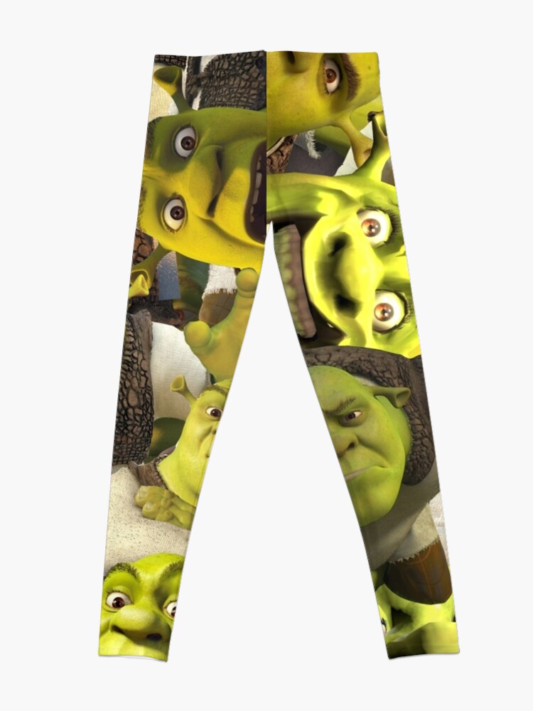Alternate view of Shrek Collage Leggings