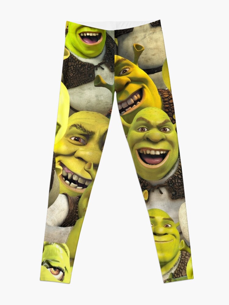 Alternate view of Shrek Collage Leggings