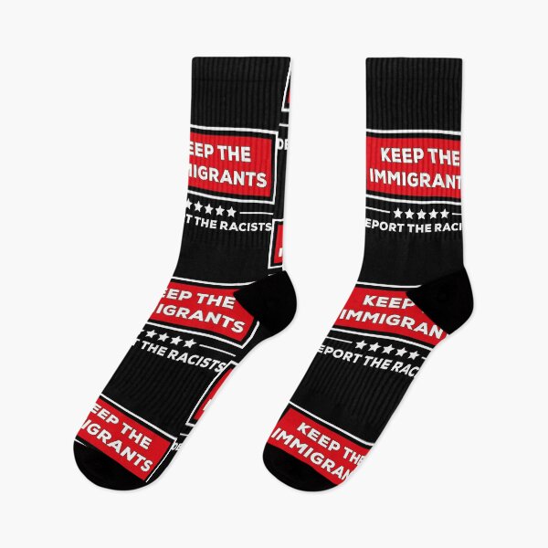 Item preview, Keep The Immigrants Deport The Racists  Funny 2020 Election Joke designed and sold by ambaart.