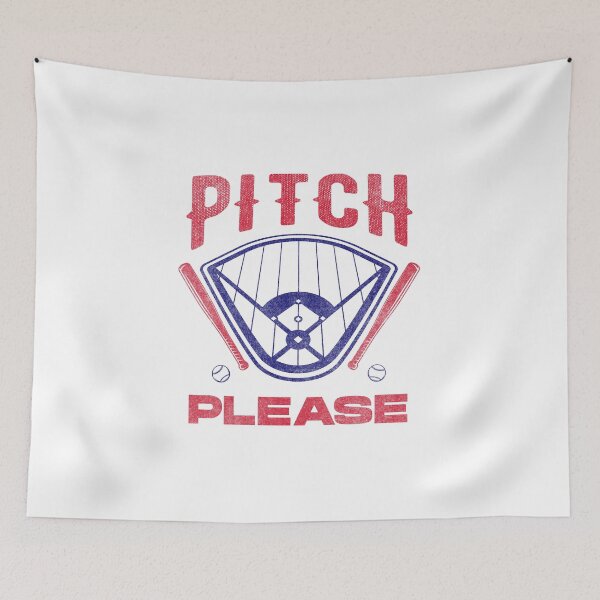 Item preview, Pitch Please Funny Baseball Softball Season designed and sold by artworkbyrihen.