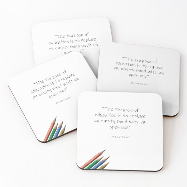 Item preview, Purpose of education black font designed and sold by Quotations.