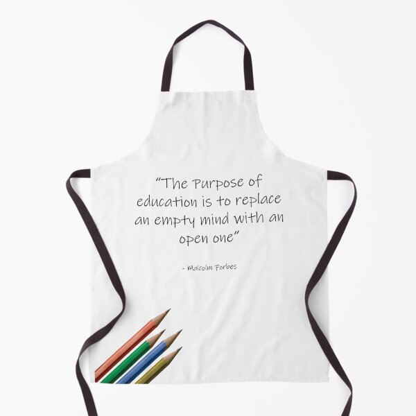 Artikelvorschau, Zweck der Bildung schwarze Schrift entworfen und verkauft von Quotations.