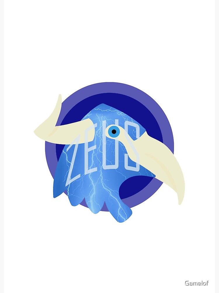 Zeus Esport Mascot Logo Design Stock Vector - Illustration of gods, badge:  218356733