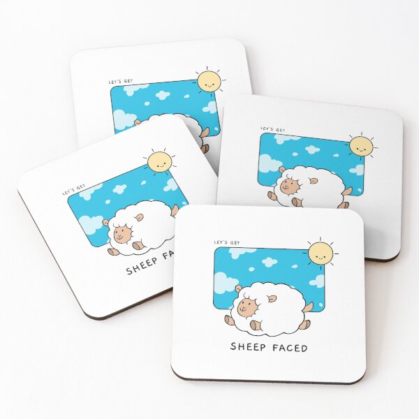 Item preview, Funny Lets Get Sheep Faced designed and sold by benarik.