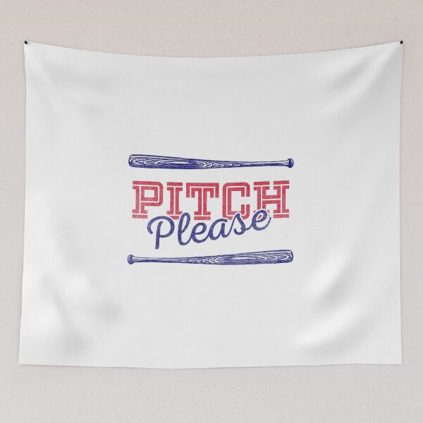 Item preview, Pitch Please Funny Baseball Softball Season designed and sold by artworkbyrihen.