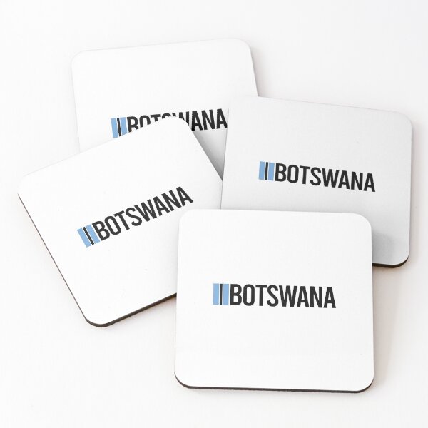 Item preview, Botswana Country Flag collection designed and sold by randomorder.