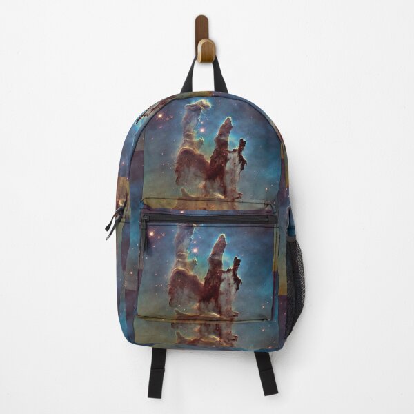 HUBBLE. NASA, Telescope, Pillars of Creation, Stars, Space, Cosmos, Cosmic, Eagle Nebula. Backpack