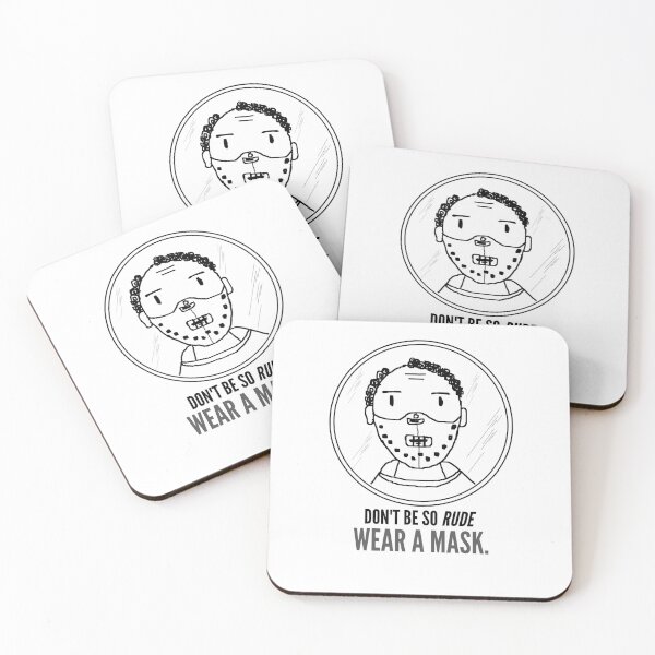 Item preview, Lecter, Don't Be So Rude, Wear A Mask,  designed and sold by mustardblack.