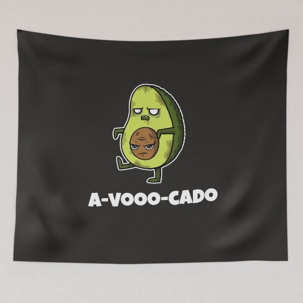 Item preview, a-voo-cado - Haloween - scary avocado designed and sold by missmarylin.