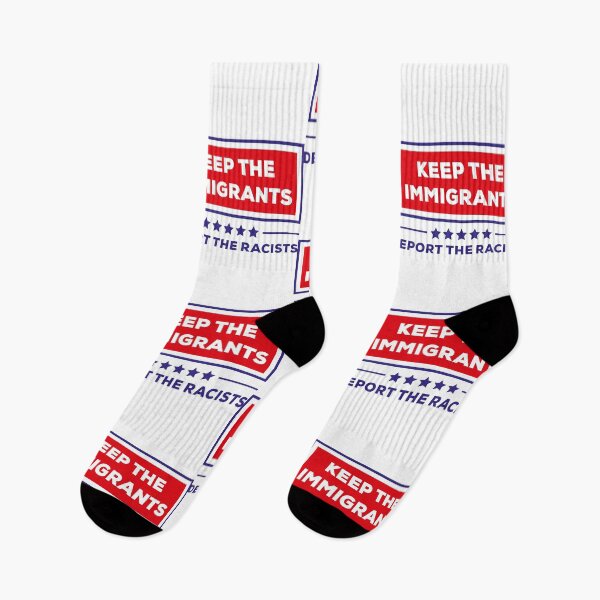 Item preview, Keep The Immigrants Deport The Racists  Funny 2020 Election Joke designed and sold by ambaart.