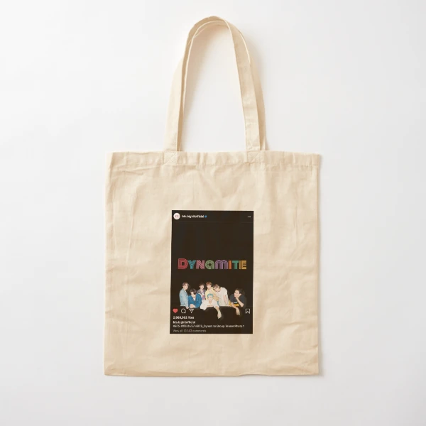 BTS  Dynamite　BAG TinyTAN BTS Dynamite Multi ECO Bag Crossbody Bag: Handbags