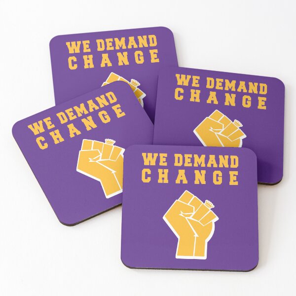 Item preview, We Demand Change - Purple - BLM designed and sold by rhserra.