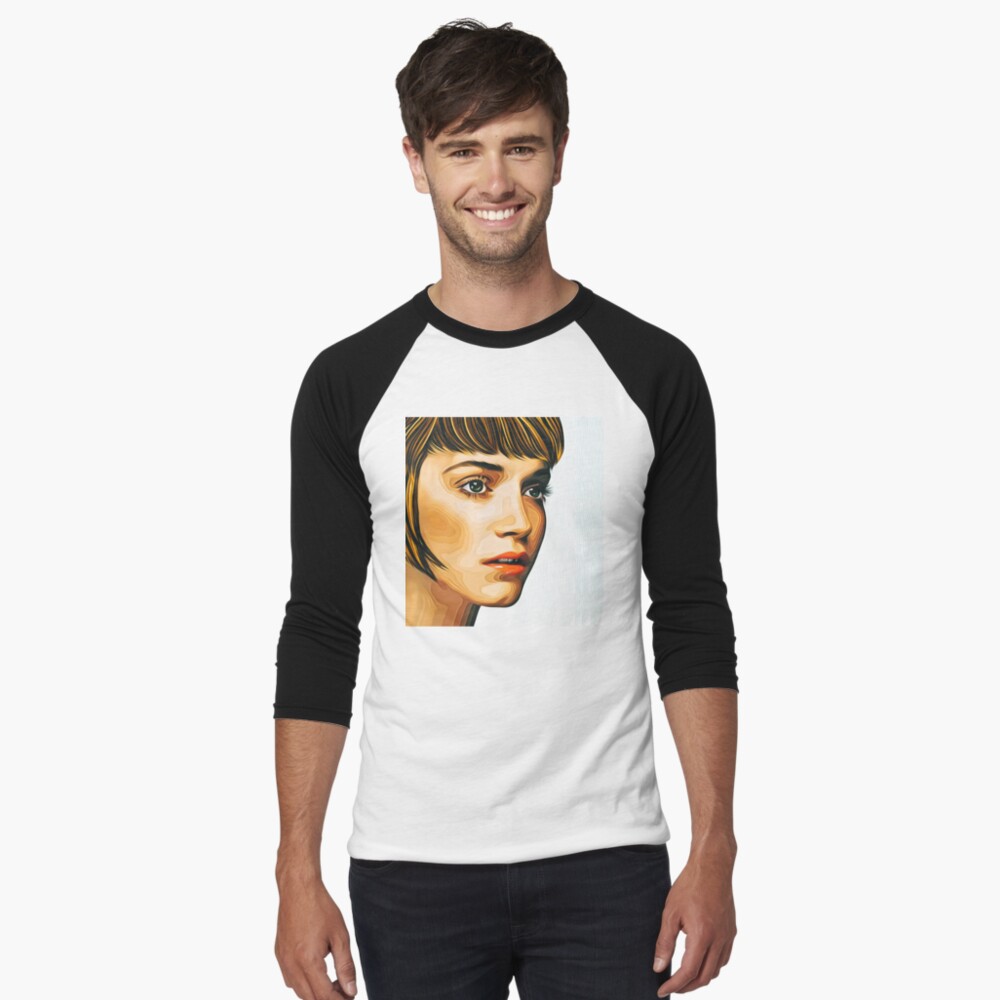 Item preview, Baseball ¾ Sleeve T-Shirt designed and sold by Vk91art.