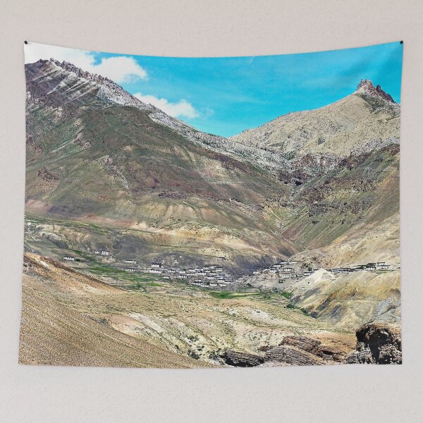 Item preview, Himalaya Mountains Picturesque Himalayan Village, Himalaya designed and sold by worldways.