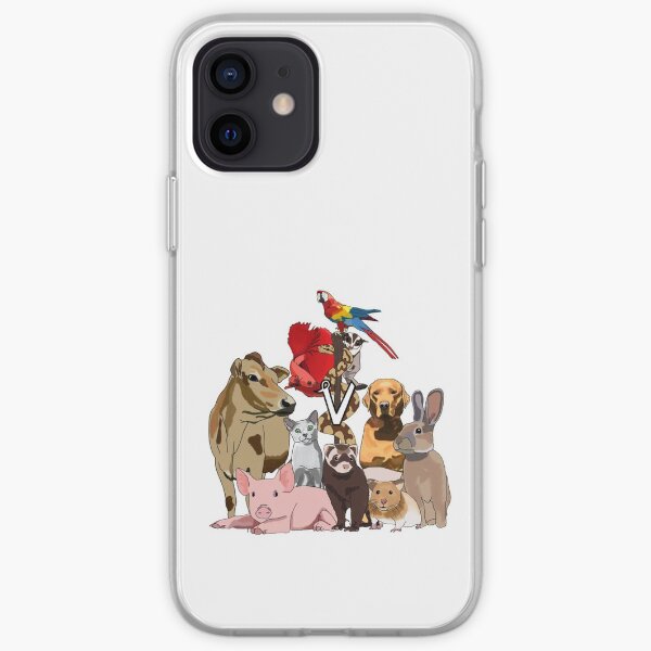Mixed Animal Medicine iPhone Soft Case
